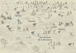 Ilustración mapa de La Sonsierra